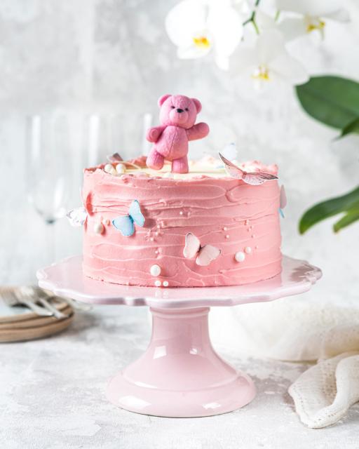 Kids cake: Pink Teddy