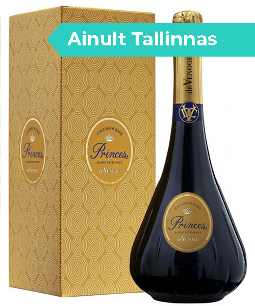 Šampanja Princes de Venoge Blanc de Blancs (ainult Tallinnas)