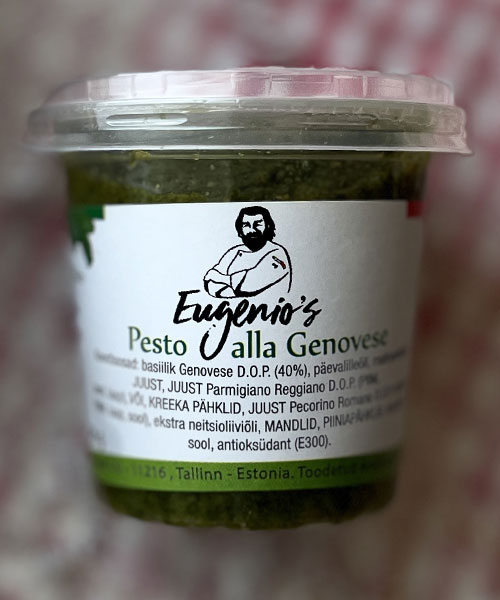Värske basiilikupesto (120 g)
