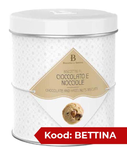 Bettina gurmeeküpsised. -75% sooduskoodiga: BETTINA
