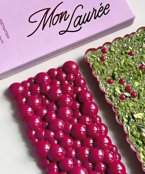 Vaarika-pistaatsia šokolaad (suuremates linnades)