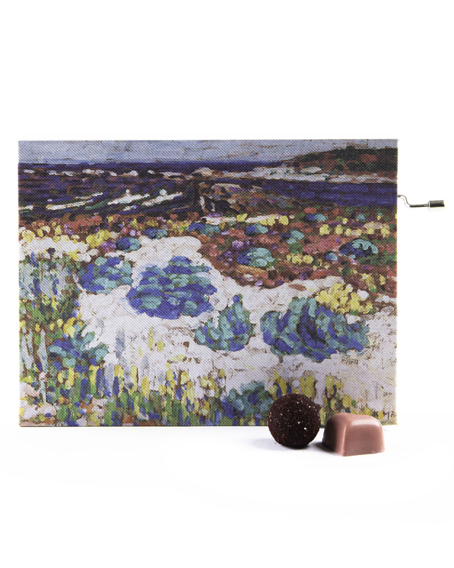 A. Pärdi muusika ja K. Mägi maaliga kommikarp